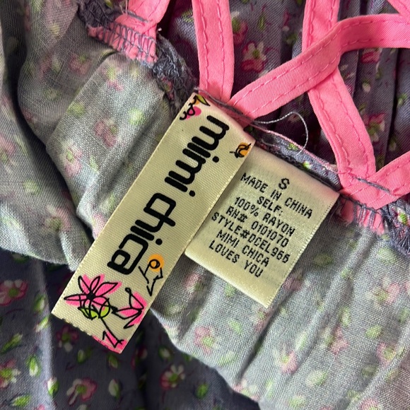 Pastel Purple Floral Dress - Picture 4 of 5